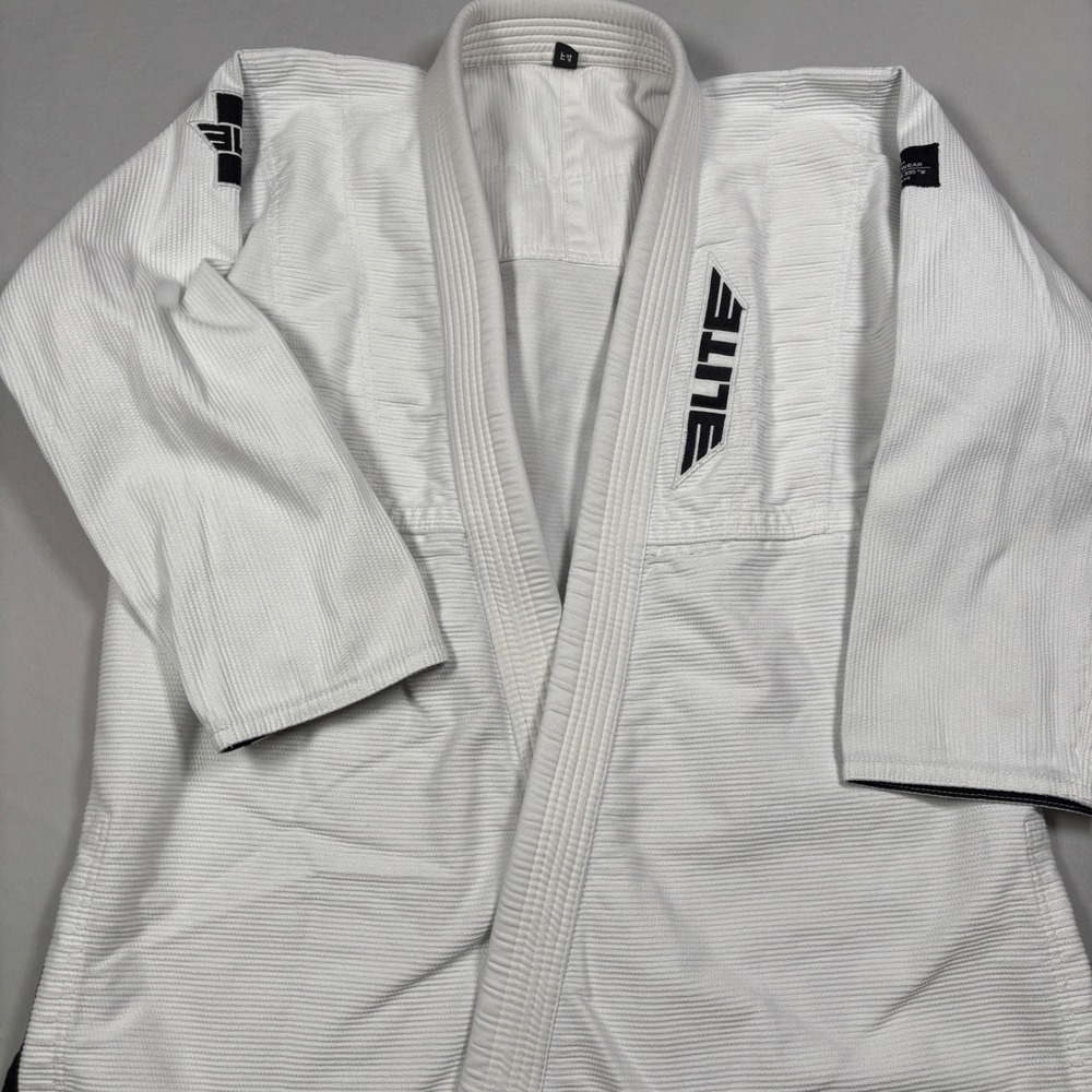 Elite Sports BJJ Gi Jacket Womens F4 White Technical Fightwear Martial Arts Top